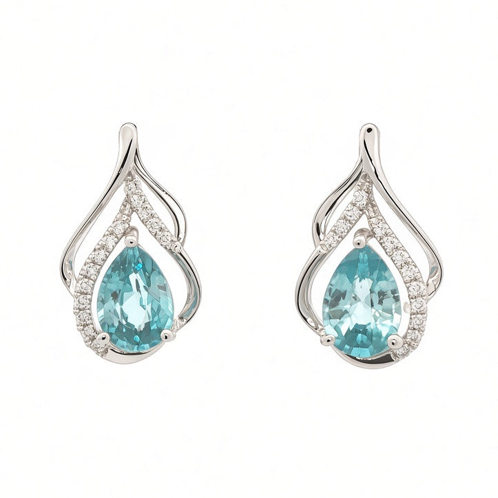 Colored Stone Earring