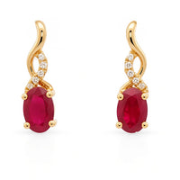 Colored Stone Earring