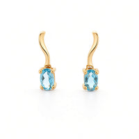 Colored Stone Earring