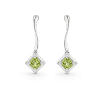 Colored Stone Earring