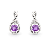 Colored Stone Earring