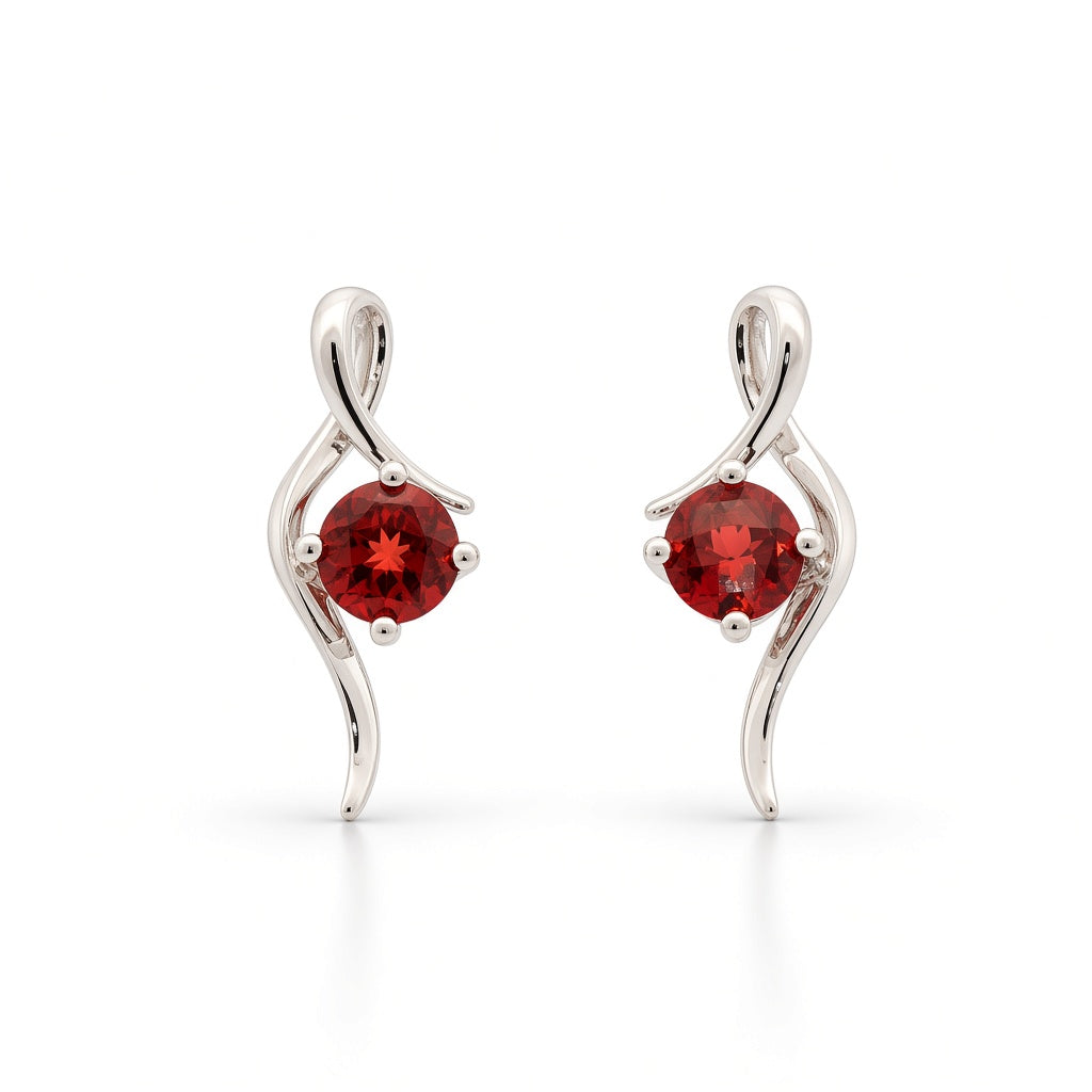 Colored Stone Earring