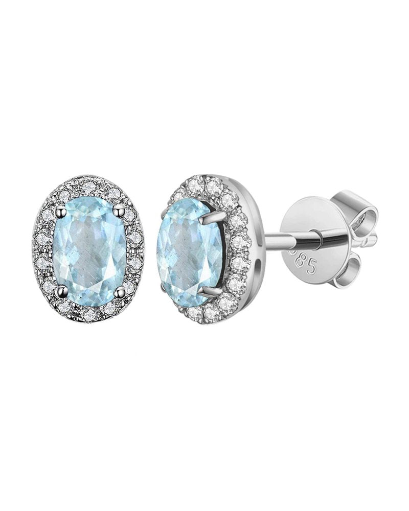 Colored Stone Earring