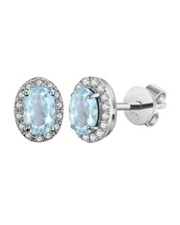 Colored Stone Earring