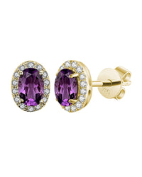 Colored Stone Earring