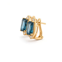 Colored Stone Earring