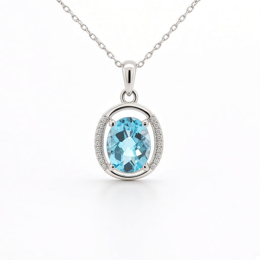 Colored Stone Pendant
