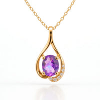Colored Stone Pendant