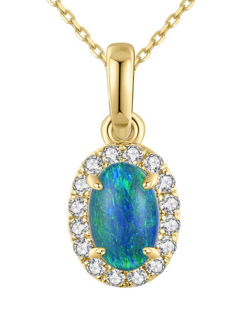 Colored Stone Pendant