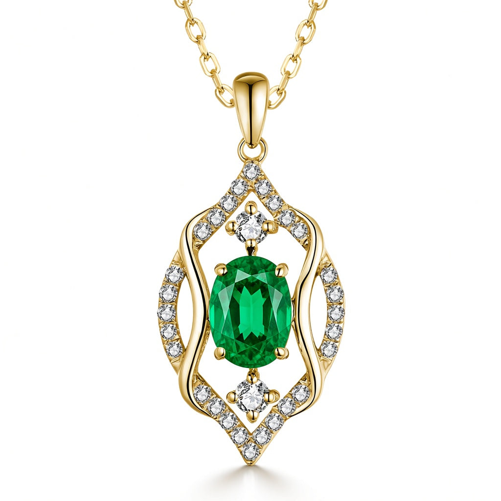Colored Stone Pendant