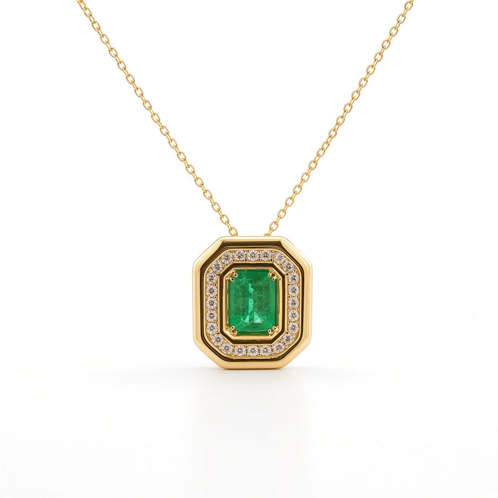 Colored Stone Pendant