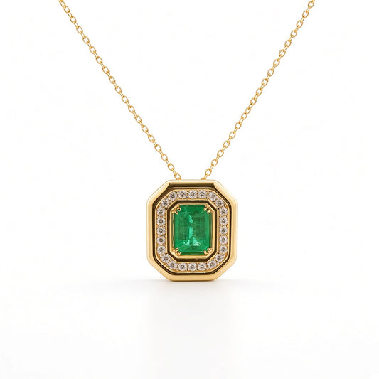 Colored Stone Pendant