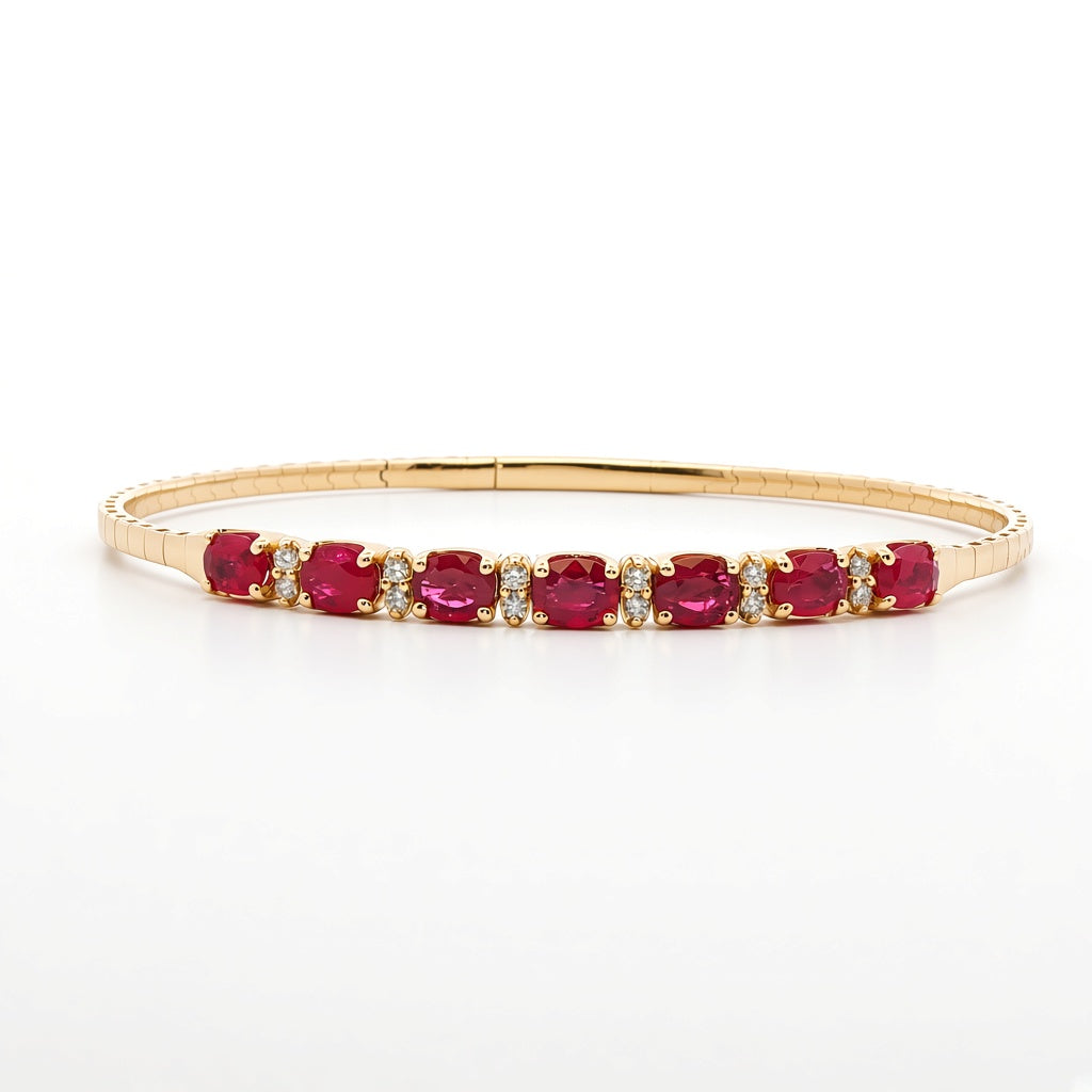 Colored Stone Bracelet