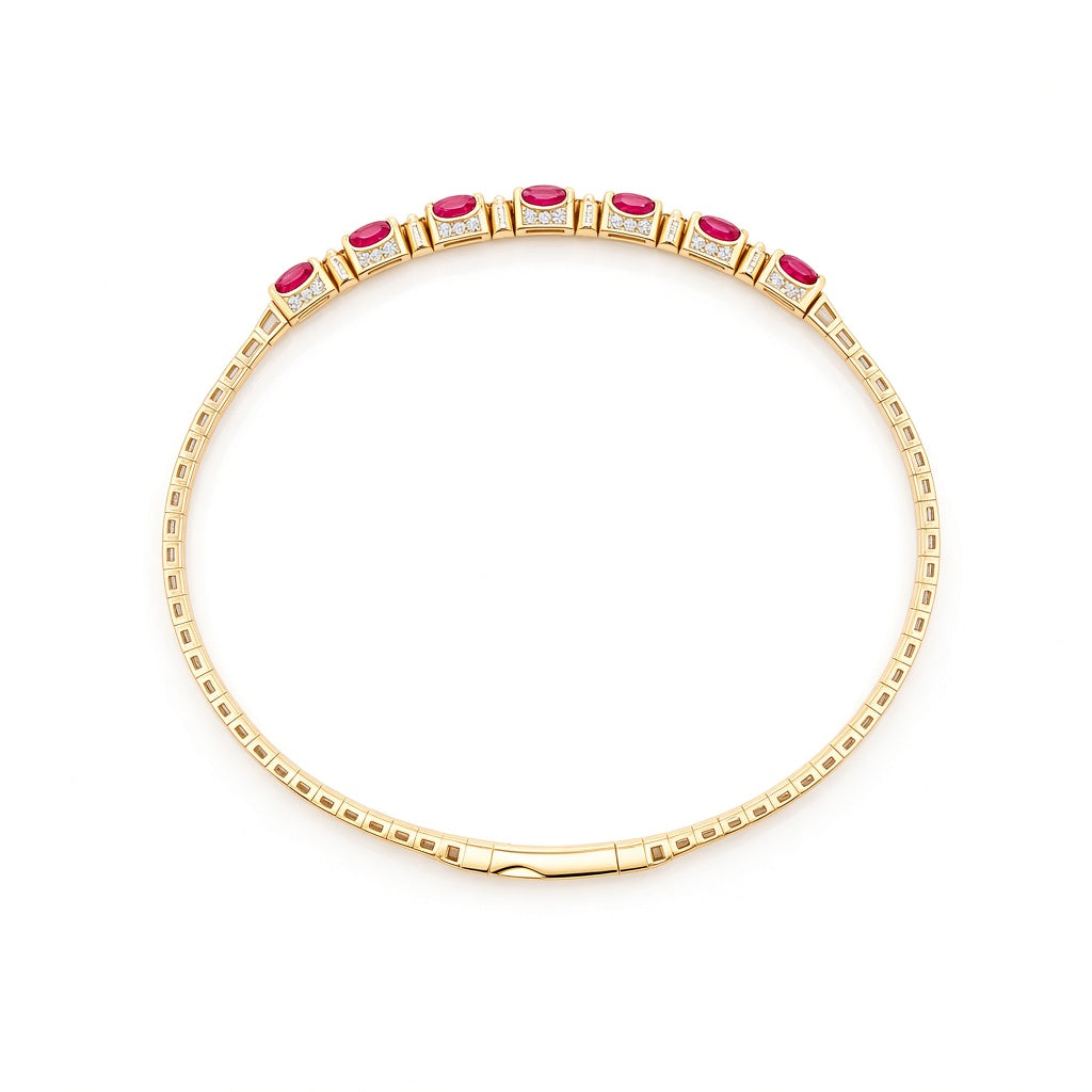 Colored Stone Bracelet