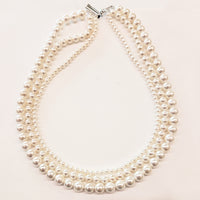 Pearls Three-Strand Triple Strand