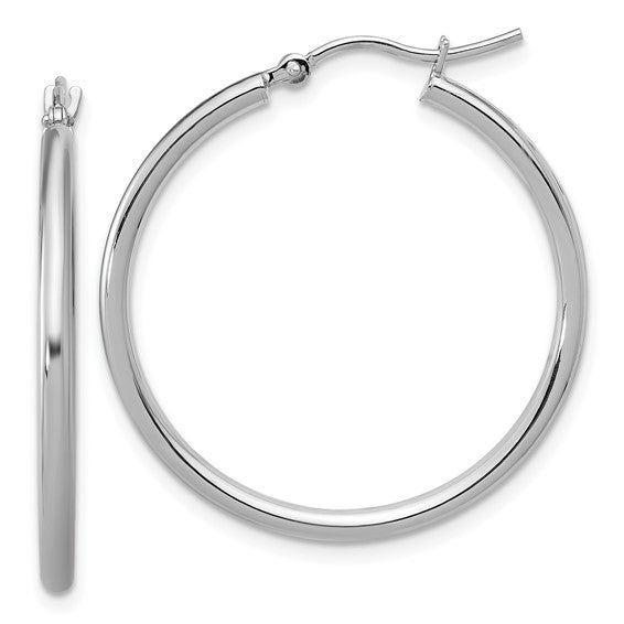 10 Karat White Gold Earrings
