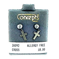 Surgical Stainless Steel Cross Dangle