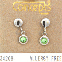 Surgical Stainless Steel August Dangle