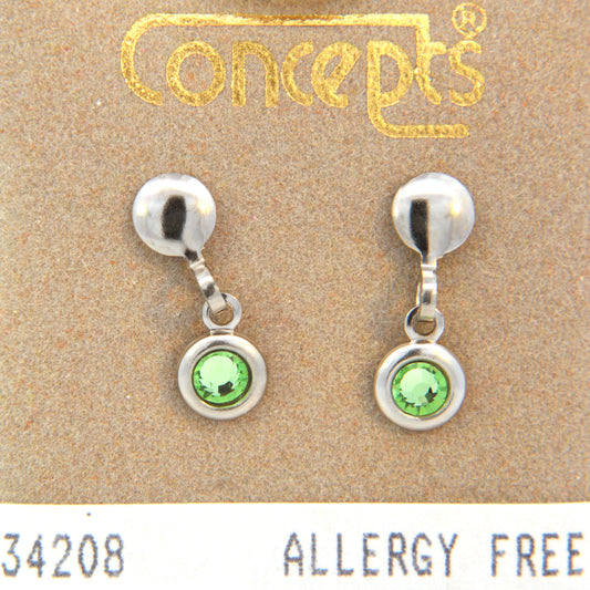 Surgical Stainless Steel August Dangle