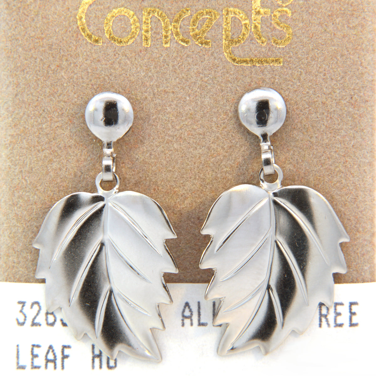 Surgical Stainless Steel Leaf Dangle