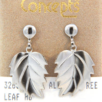 Surgical Stainless Steel Leaf Dangle