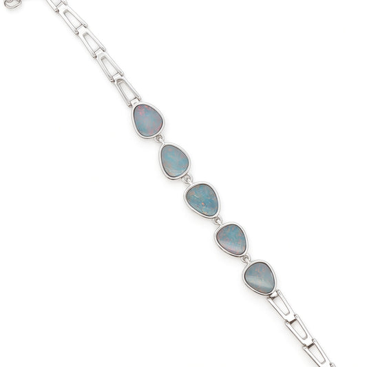 Silver Bracelets with Stone