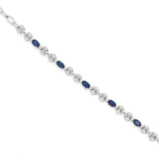 Silver Bracelets with Stone