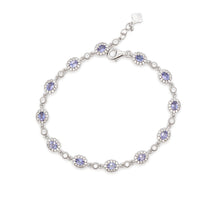 Silver Bracelets with Stone