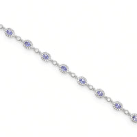 Silver Bracelets with Stone