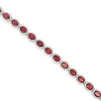 Silver Bracelets with Stone