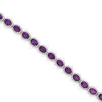 Silver Bracelets with Stone