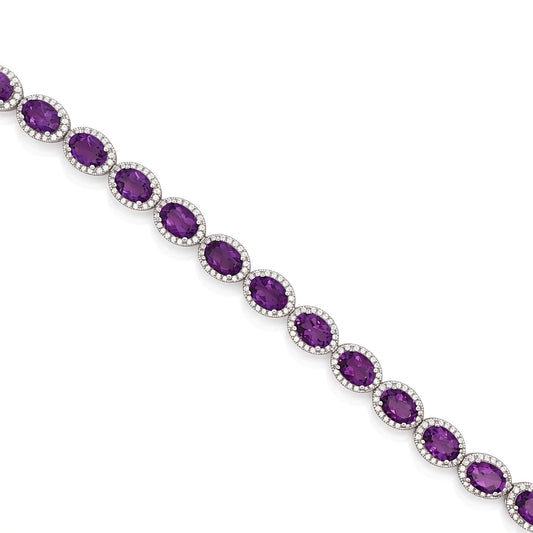 Silver Bracelets with Stone