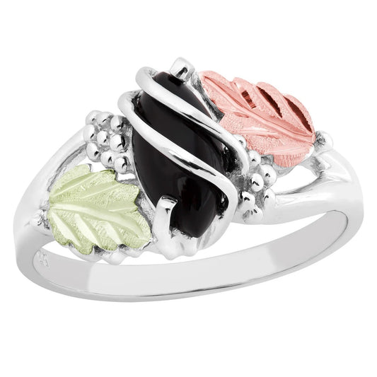 Freeform Black Hills Gold Ring