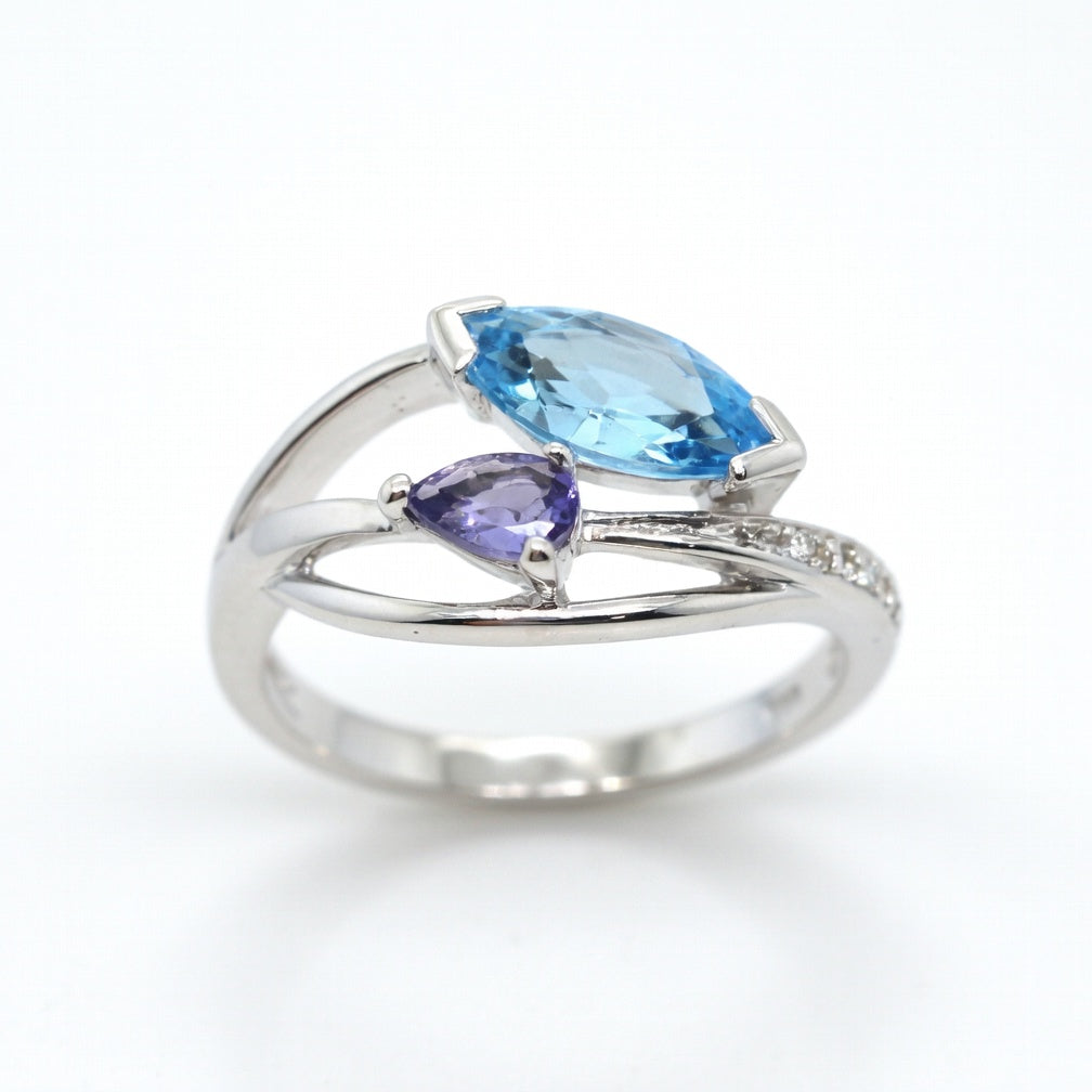 Topaz Freeform Ring