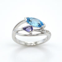 Topaz Freeform Ring