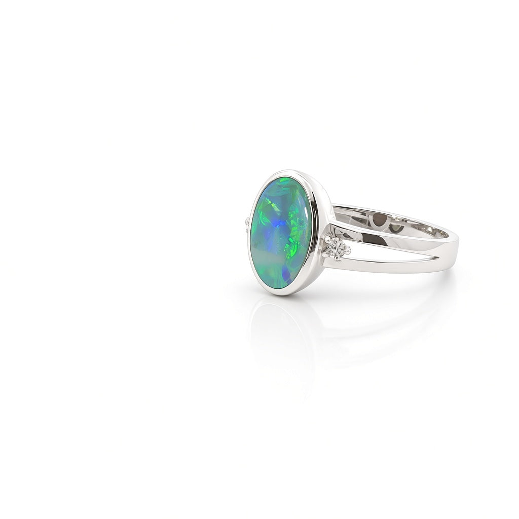 Silver Rings With Gemstone