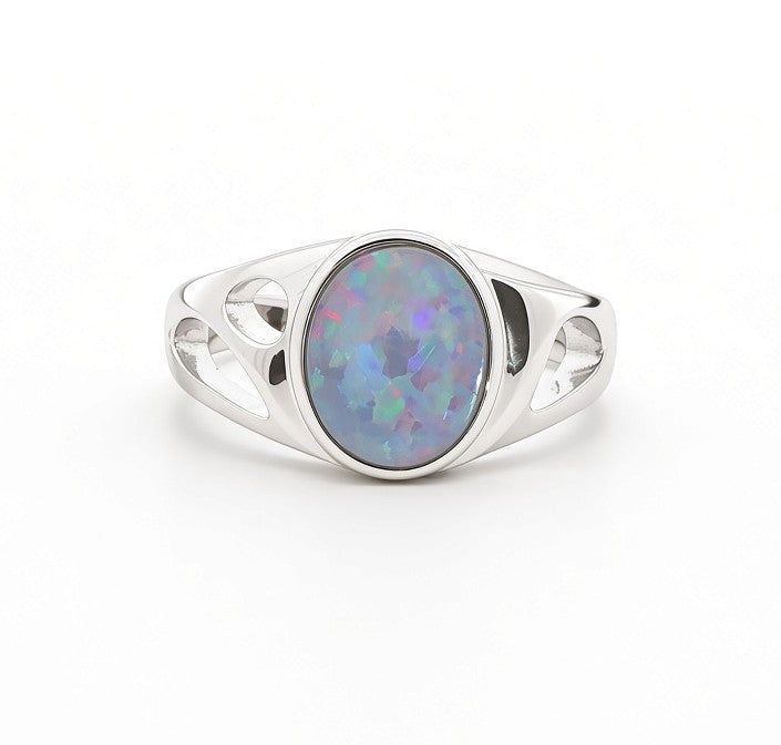 Silver Rings With Gemstone