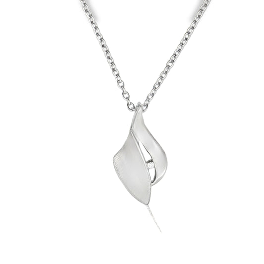 Diamond Hidden Bail Pendant