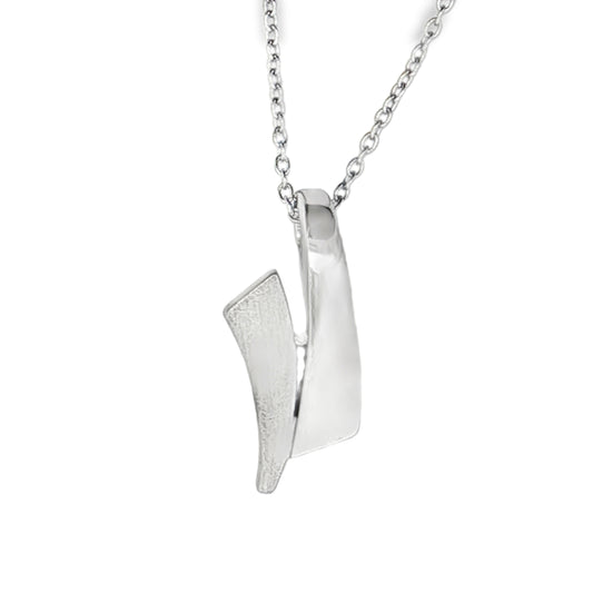 Diamond Hidden Bail Pendant