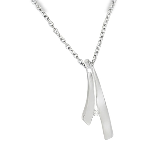 Diamond Slide Pendant