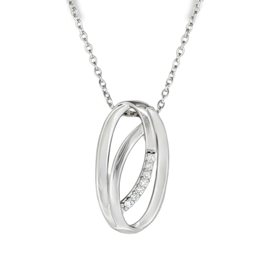 Diamonds Hidden Bail Pendant