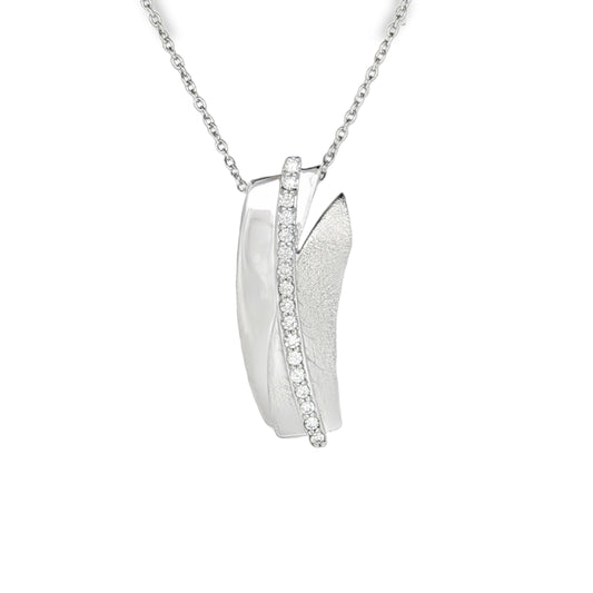 Diamonds Hidden Bail Pendant