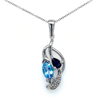 Topaz Dangle Pendant