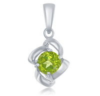 Peridot Dangle Pendant