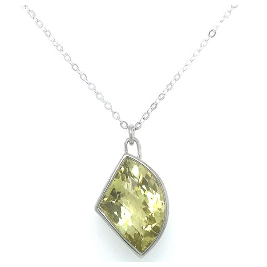 Citrine Drop Pendant