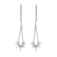 PureRadiance Diamonds Dangle Earrings