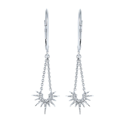 PureRadiance Diamonds Dangle Earrings