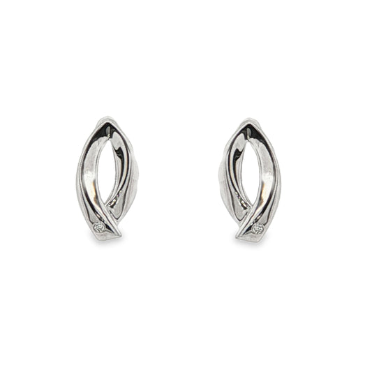 Round Brilliant Diamonds Stud Earrings