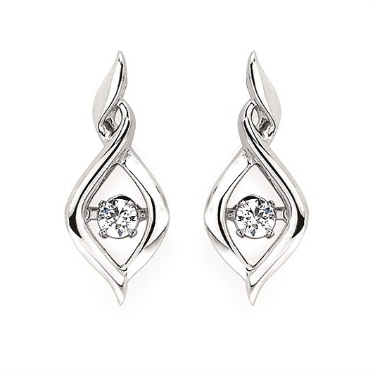 Round Diamonds Fashion Earrings