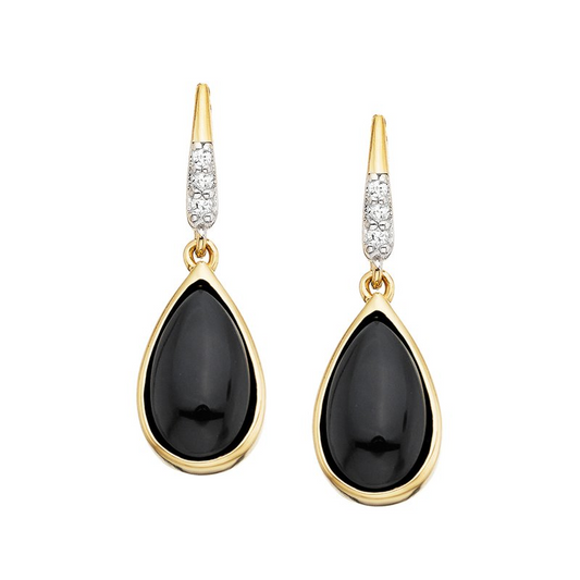 Onyxes Dangle Earrings